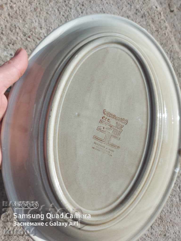 CERAMICS - PLATE - PLATEAU - 6 CERAMICS - PLATE - PLATEAU - 6