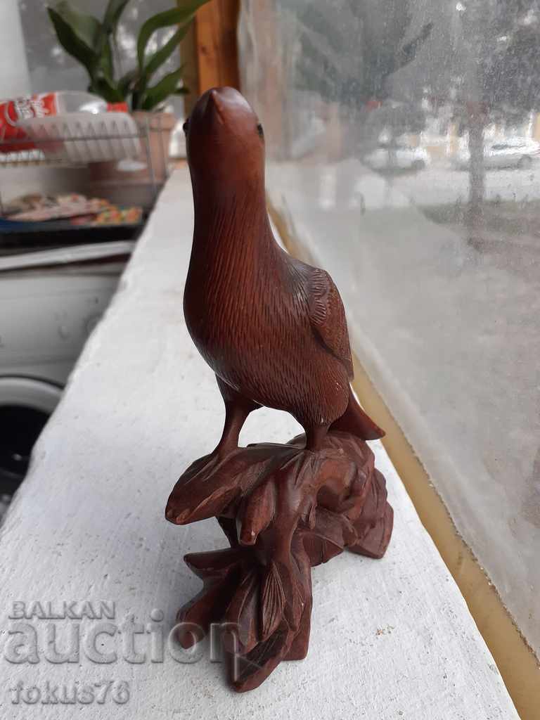 Old beautiful wooden statuette - chick - wood carving with price 79.00 BGN | € 40.39 Old beautiful wooden statuette - chick - wood carving with price 79.00 BGN | € 40.39