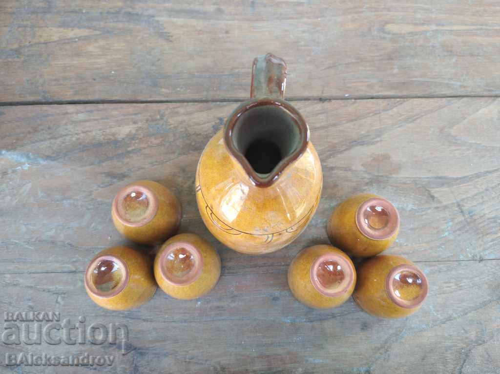 Old service ceramics with price 11.00 BGN | € 5.62 Old service ceramics with price 11.00 BGN | € 5.62