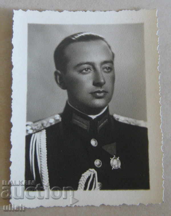 1943 Kingdom of Bulgaria photo officer uniform
