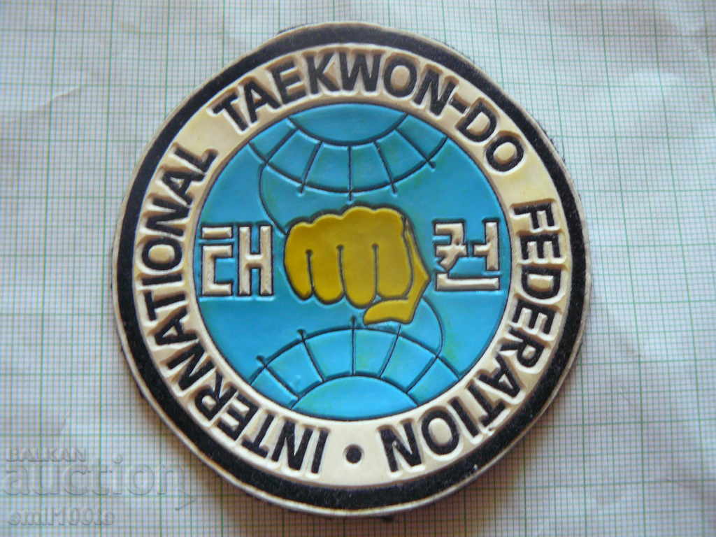 Нашивка Международна федерация по Таекуон - до