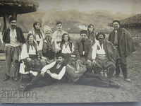 Participants in the play "Boryana" - a photo from the 1930s