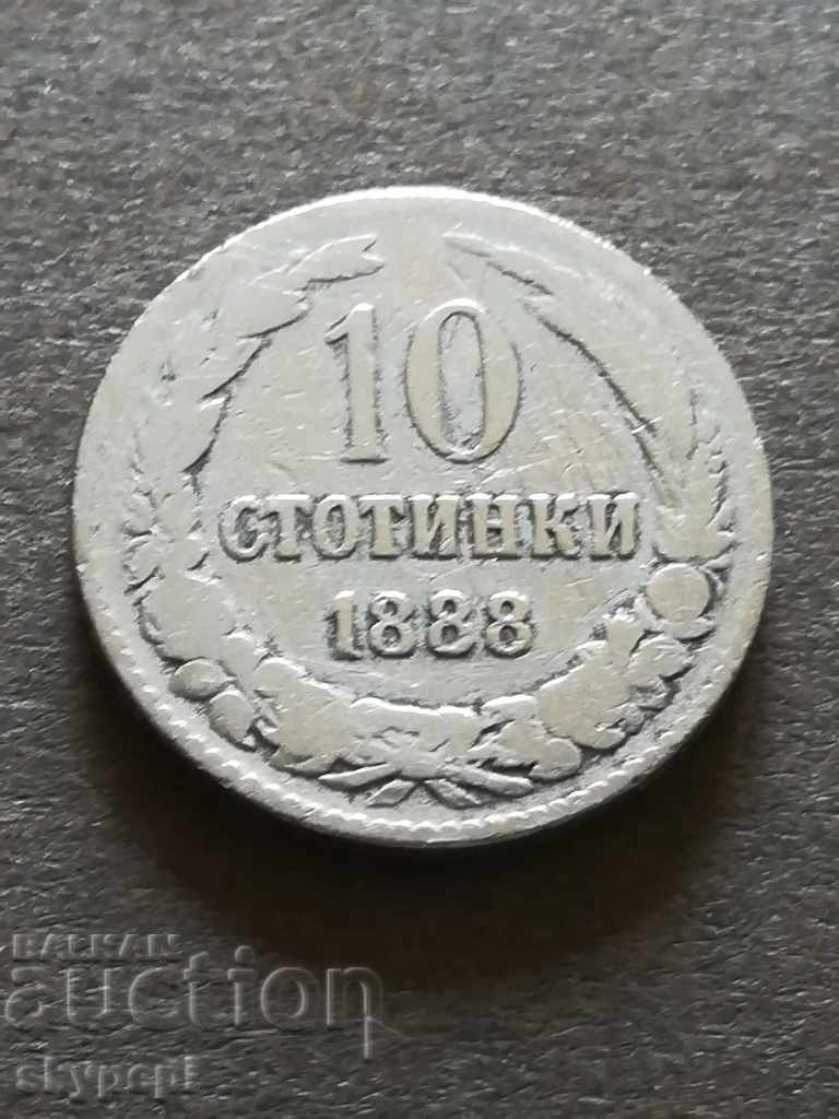 10 stotinki 1888
