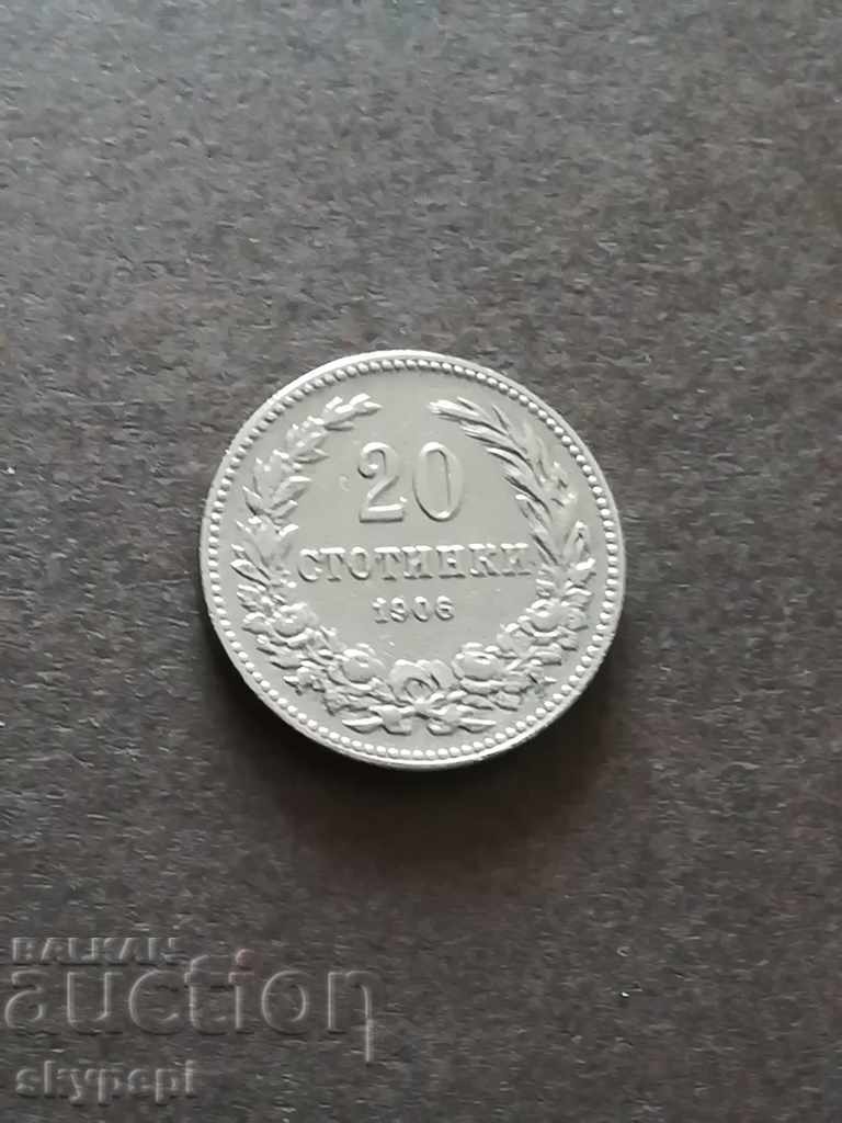20 cents 1906 20 cents 1906