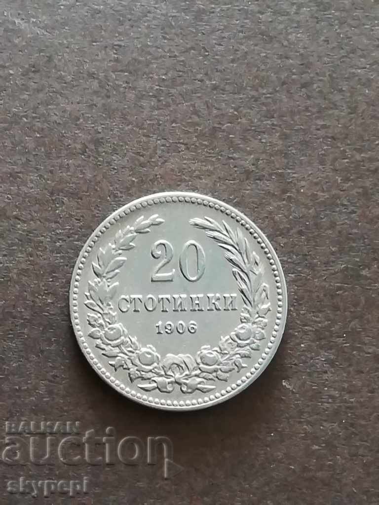 20 cents 1906 20 cents 1906