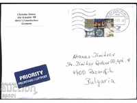 Traveled an envelope with the brand 1250 years Schwetzingen 2016 from Germany