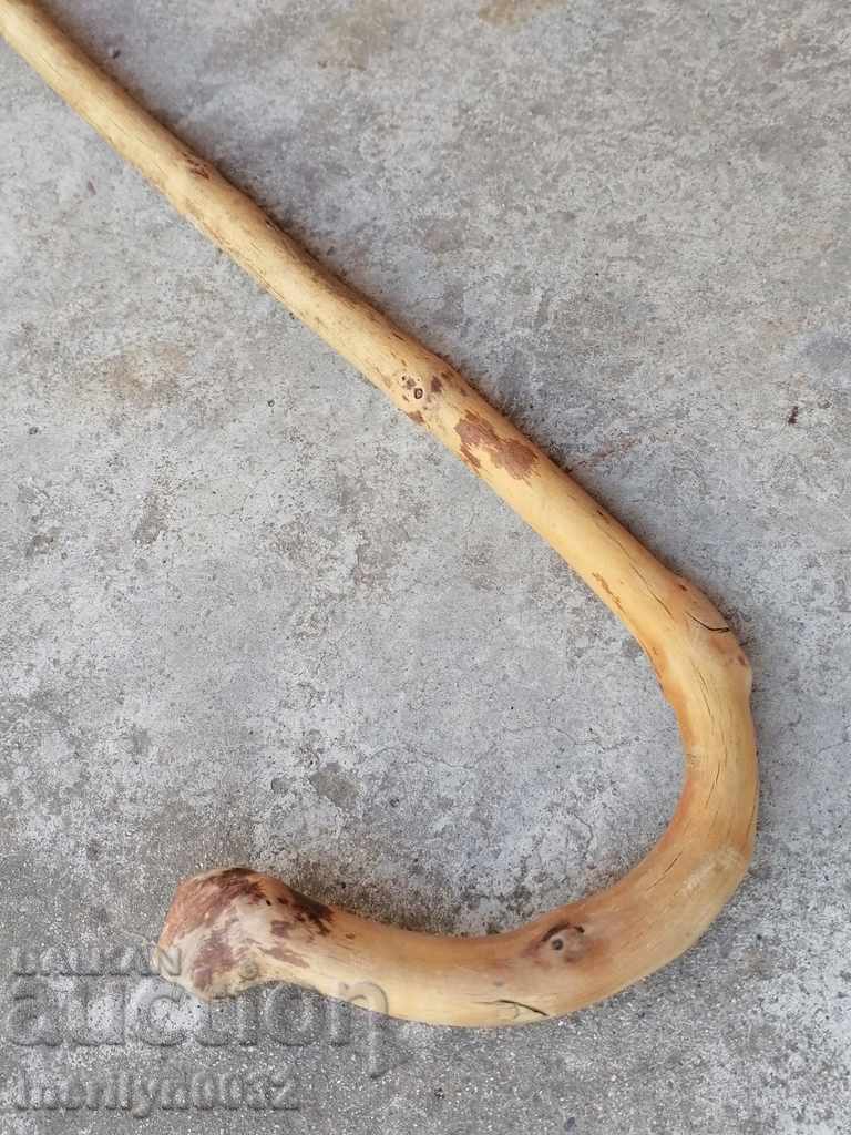 Delivery of Old wooden cane mid-20th century primitive Delivery of Old wooden cane mid-20th century primitive