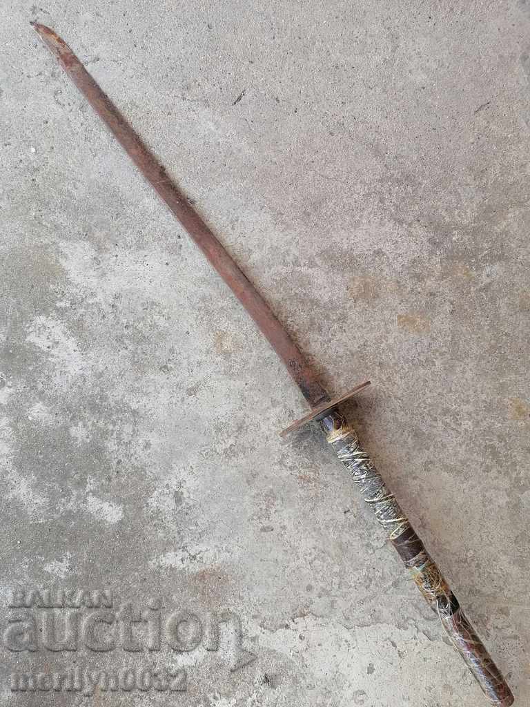 Old replica samurai sword saber checkers with price 49.00 BGN | € 25.05 Old replica samurai sword saber checkers with price 49.00 BGN | € 25.05