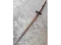 An old replica of a samurai sword
