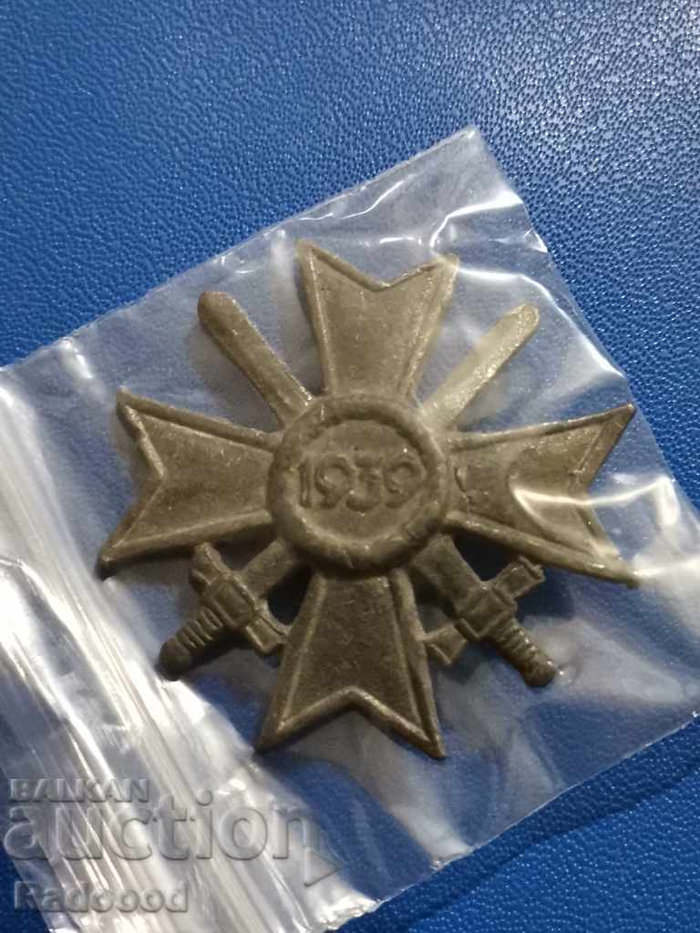 Delivery of Military cross for merit with swords 1939. Delivery of Military cross for merit with swords 1939.