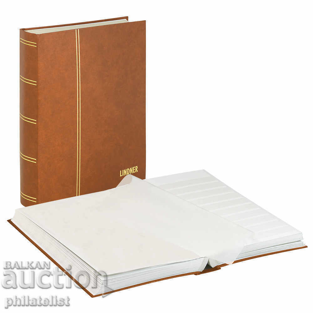 Lindner stamp file 30 white sheets / 60 pages. Lindner stamp file 30 white sheets / 60 pages.