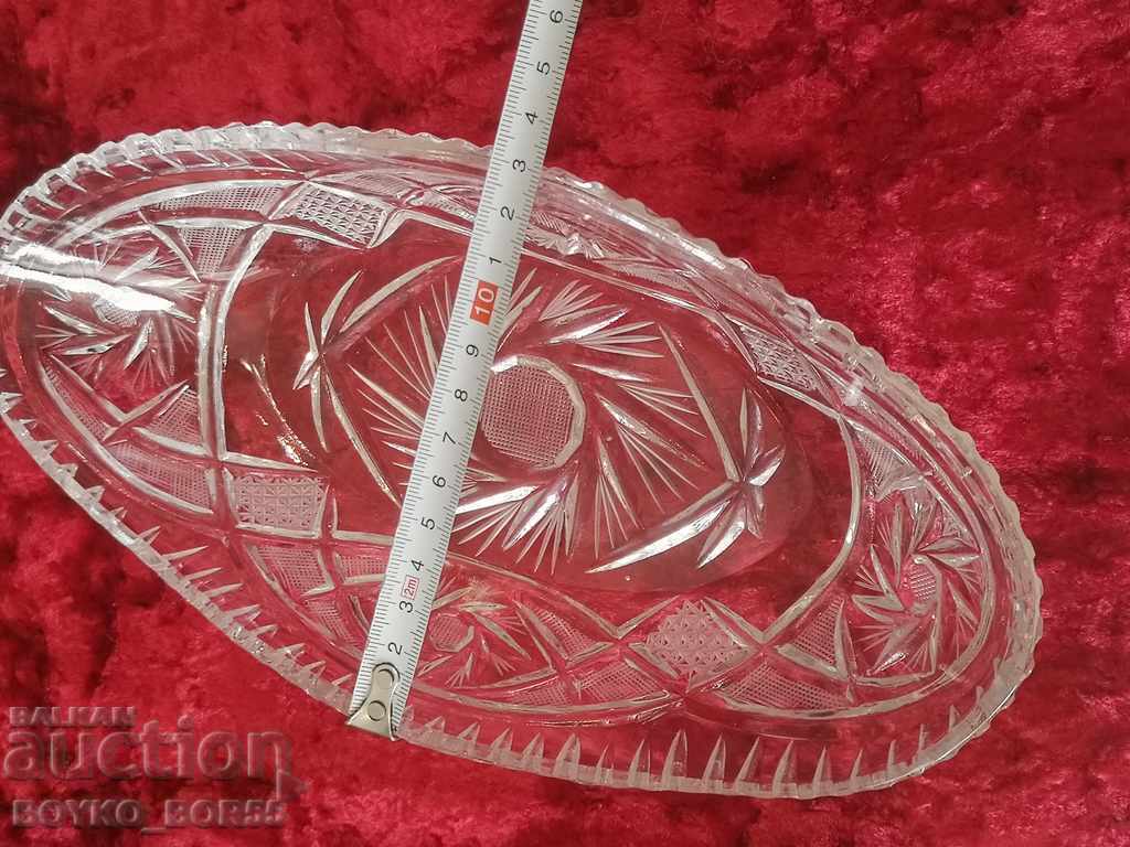 Auction Crystal Cup Bonbonniere Gondolier Nut Holder Auction Crystal Cup Bonbonniere Gondolier Nut Holder