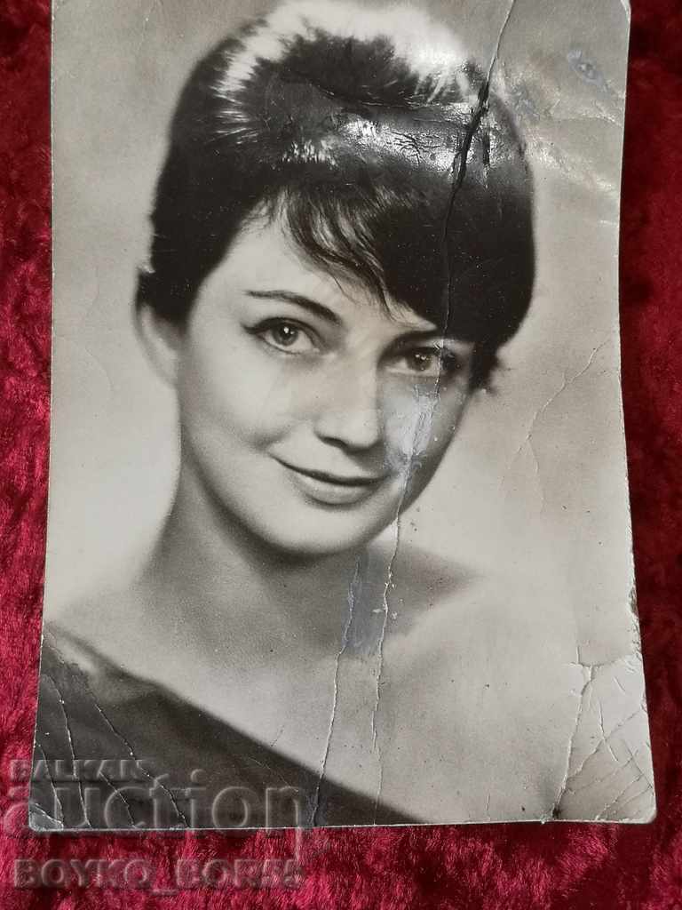 Original Autograph of Nevena Kokanova with a Wish