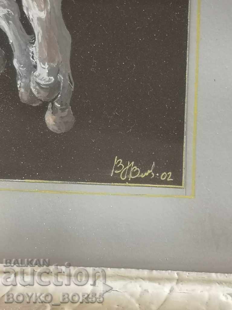 Auction Professional Author's Picture Drawing Horse Auction Professional Author's Picture Drawing Horse