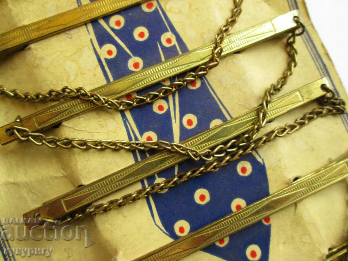 Παλιό διαφημιστικό περίπτερο με κλιπ γραβάτας 1930 - 5 Παλιό διαφημιστικό περίπτερο με κλιπ γραβάτας 1930 - 5