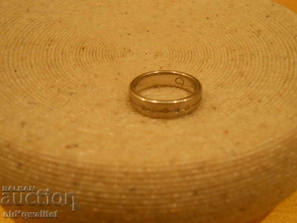 Silver ring / RING 5 pieces Diamonds silver 925, stamps - 6 Silver ring / RING 5 pieces Diamonds silver 925, stamps - 6