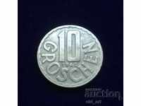 Coin - Austria, 10 groschen 1968