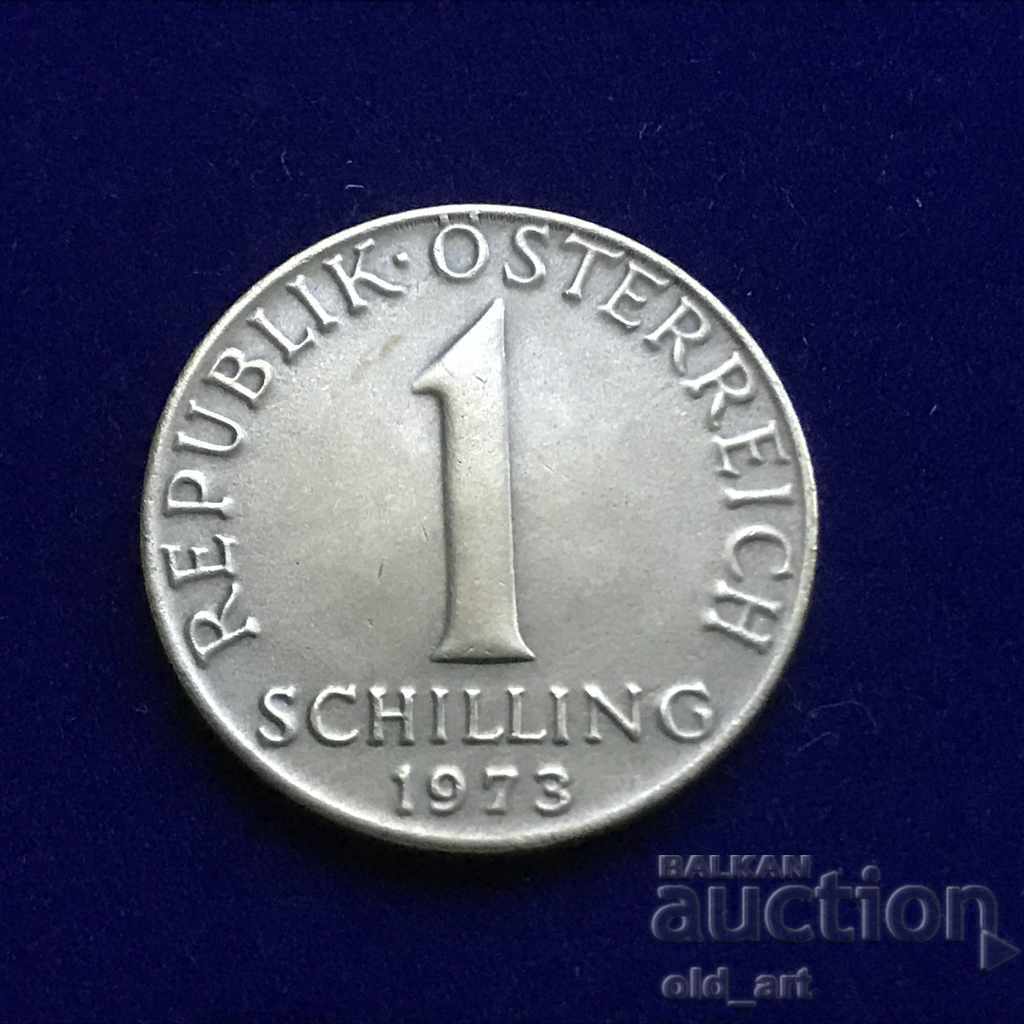 Coin - Austria, 1 schilling 1973
