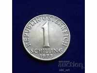 Монета - Австрия, 1 шилинг 1973 година
