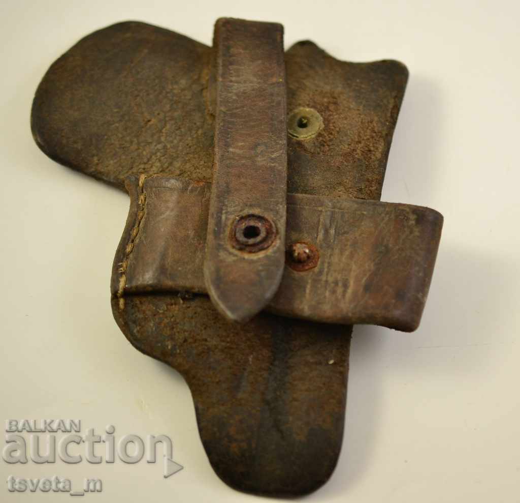 Δερμάτινη θήκη για ένα πυροβόλο όπλο