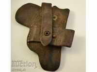 Δερμάτινη θήκη για ένα πυροβόλο όπλο