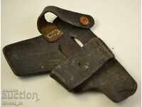 Δερμάτινη θήκη για ένα πυροβόλο όπλο