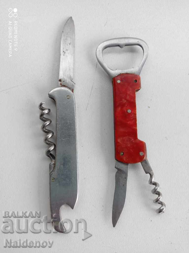 Lot knife opener 2 pcs. from Soc Shumen beer with price 19.99 BGN | € 10.22