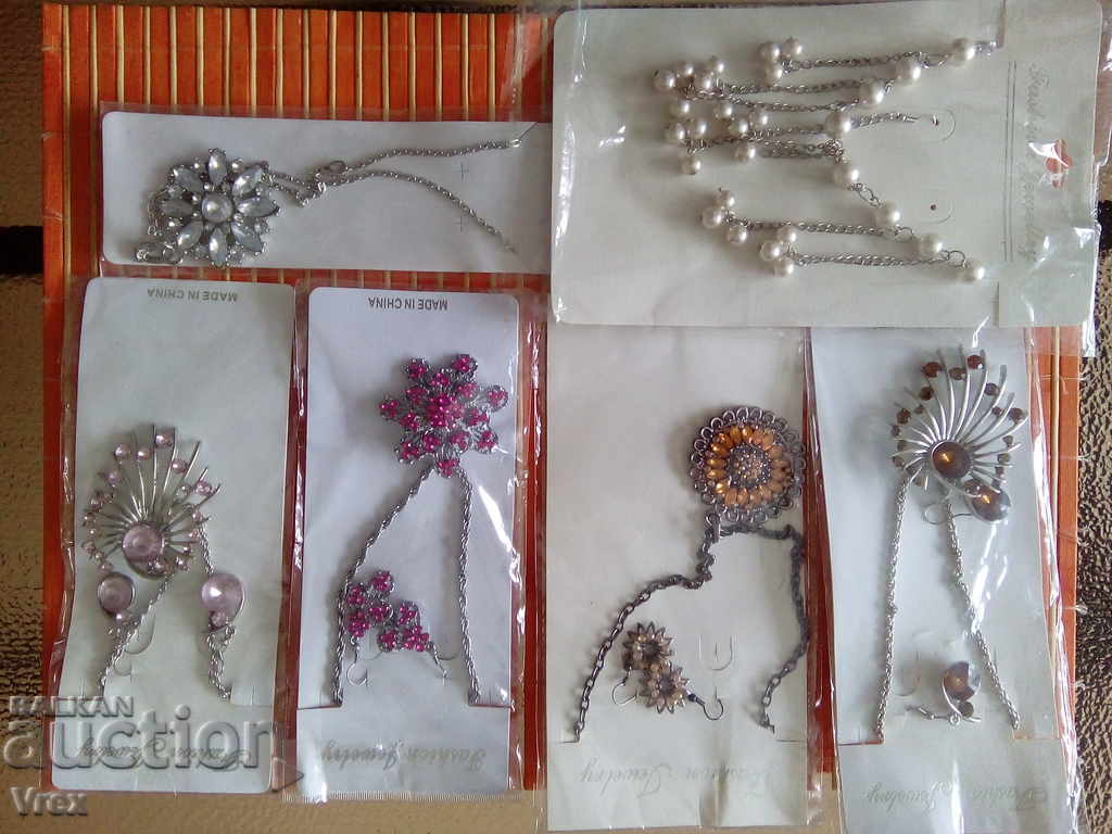 Σετ κοσμημάτων, κοσμήματα - πώληση με τιμή 5.90 BGN | € 3.02 Σετ κοσμημάτων, κοσμήματα - πώληση με τιμή 5.90 BGN | € 3.02