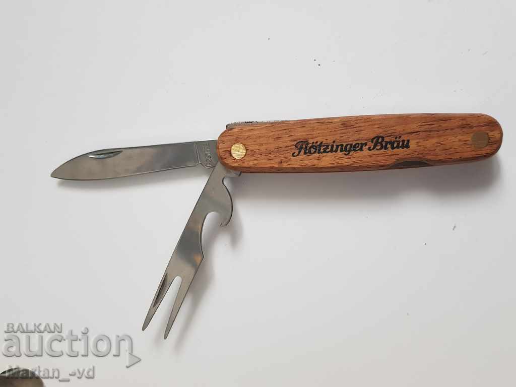 Delivery of Pocket knife with wooden rostfrei Delivery of Pocket knife with wooden rostfrei