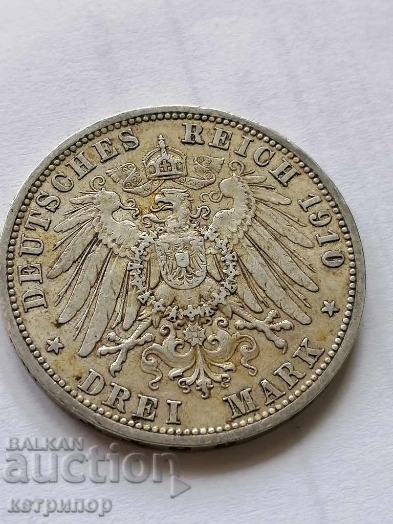 3 stamps Prussia 1910 A silver. Germany with price 75.00 BGN | € 38.35 3 stamps Prussia 1910 A silver. Germany with price 75.00 BGN | € 38.35