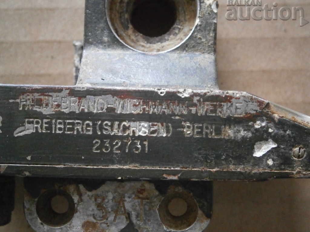 Auction aluminum part of German optics WW2 WWII Auction aluminum part of German optics WW2 WWII