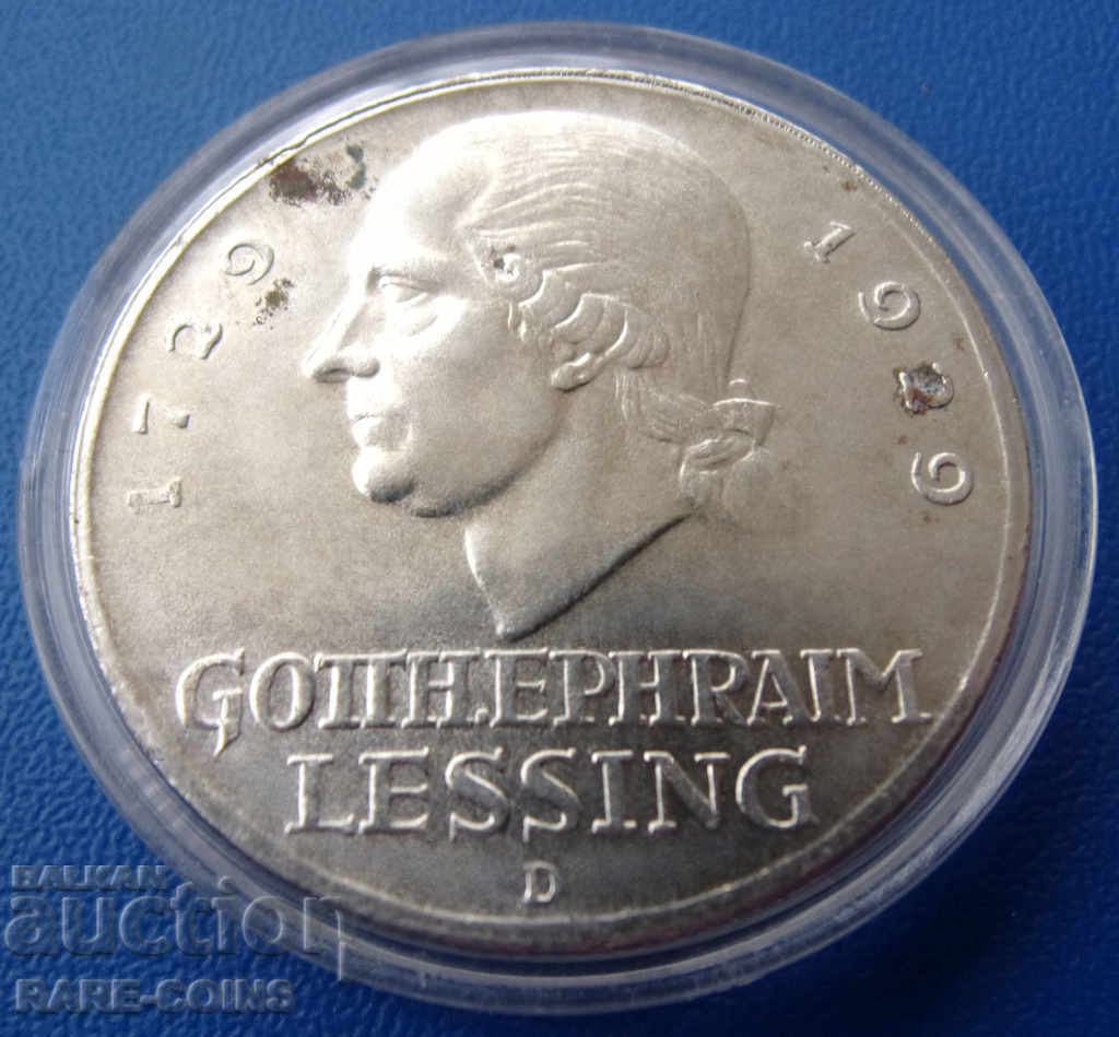 Germany Weimar 3 Mapk 1929 D Original Rare με τιμή € 56.24 | 110.00 BGN