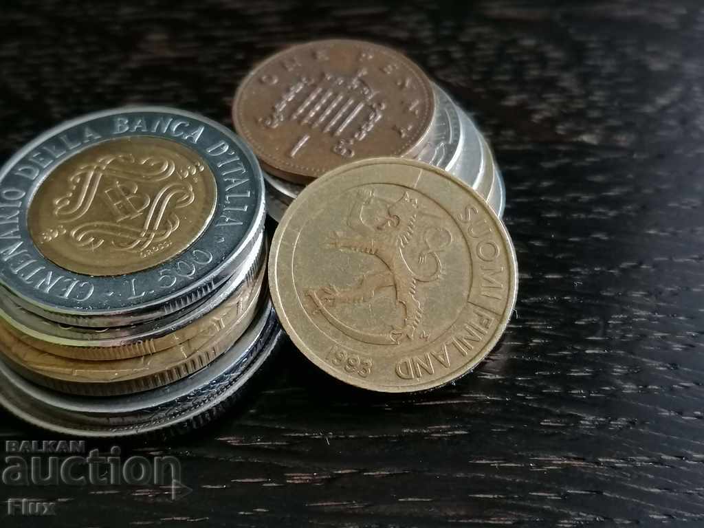 Монета - Финландия - 1 марка | 1994г. с цена 0.90 лв. | € 0.46 Монета - Финландия - 1 марка | 1994г. с цена 0.90 лв. | € 0.46