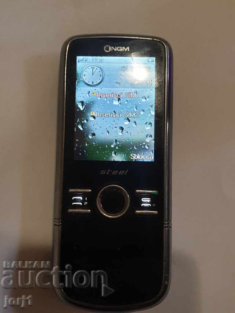 Delivery of ngm steel