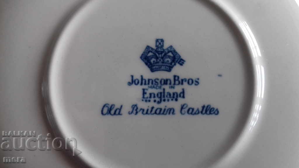 Auction  English porcelain plates 2 pcs