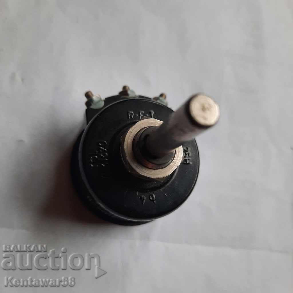 Old bakelite wire potentiometer. with price 4.00 BGN | € 2.05 Old bakelite wire potentiometer. with price 4.00 BGN | € 2.05