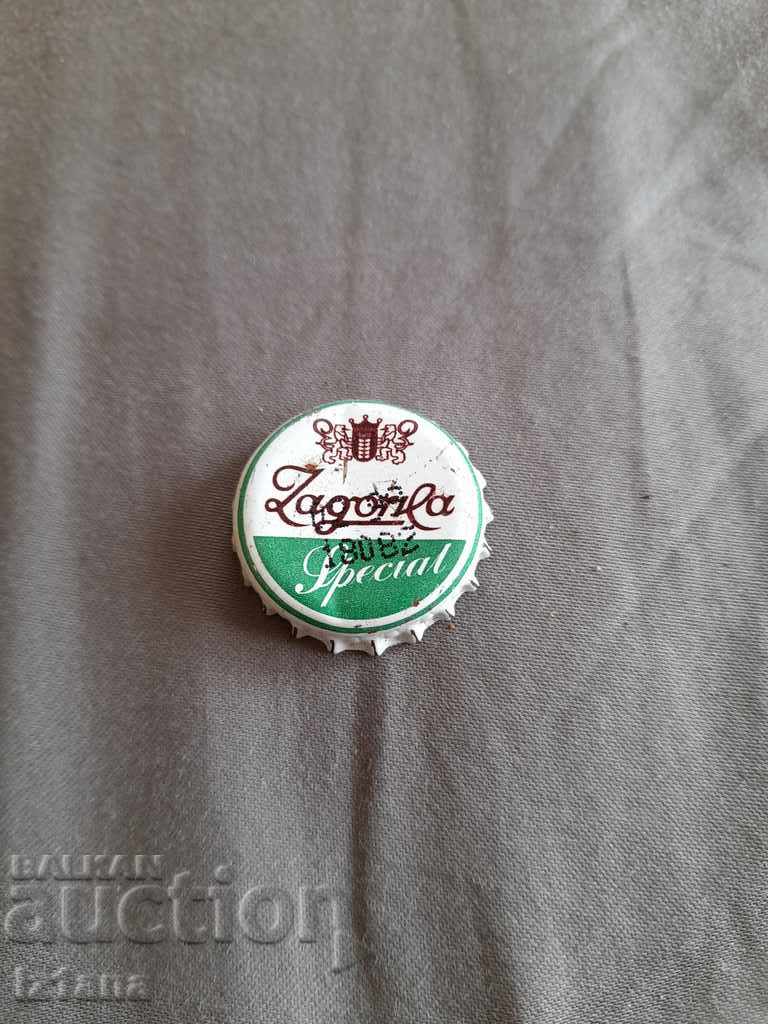 Cap of beer, beer Zagorka Special
