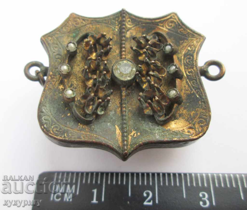 Pieces of decorations for an old kustek kushtets for a pocket watch - 5 Pieces of decorations for an old kustek kushtets for a pocket watch - 5