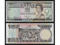 FIJI $ 1 1987 Queen Elizabeth II- UNC