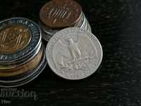 Монета - САЩ - 1/4 (четвърт) долар | 1967г.
