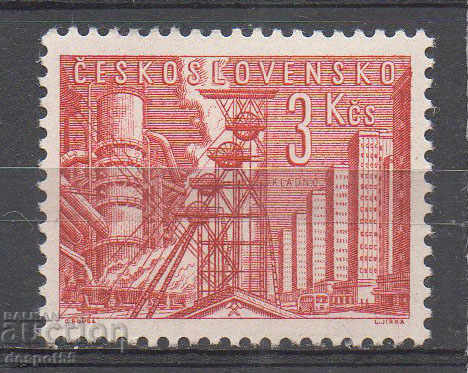 1961. Τσεχοσλοβακία. Εργοστάσιο χάλυβα - Κλάντνο.