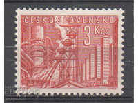 1961. Cehoslovacia. Combinatul siderurgic - Kladno.
