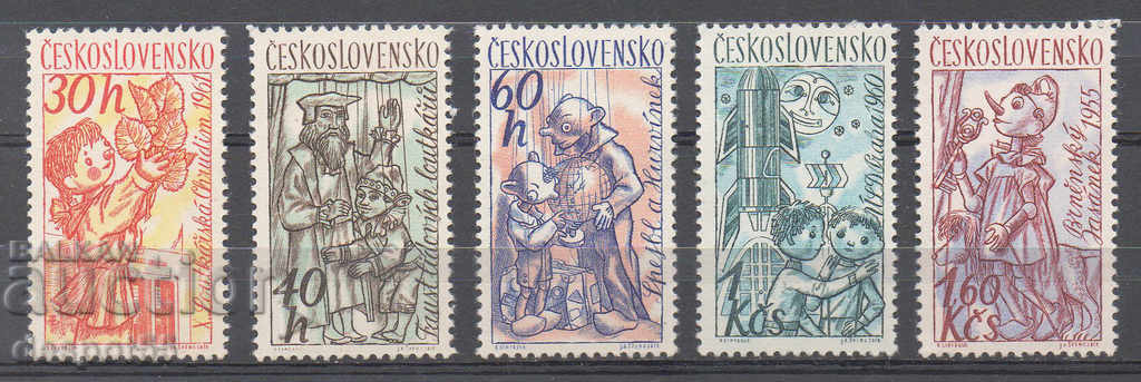 1961. Чехословакия. Чешки кукли.