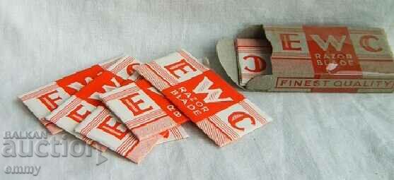 Shaving blades EWC 10 new in box, Germany - 5 Shaving blades EWC 10 new in box, Germany - 5