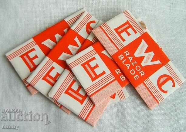 Shaving blades EWC 10 new in box, Germany - 6 Shaving blades EWC 10 new in box, Germany - 6