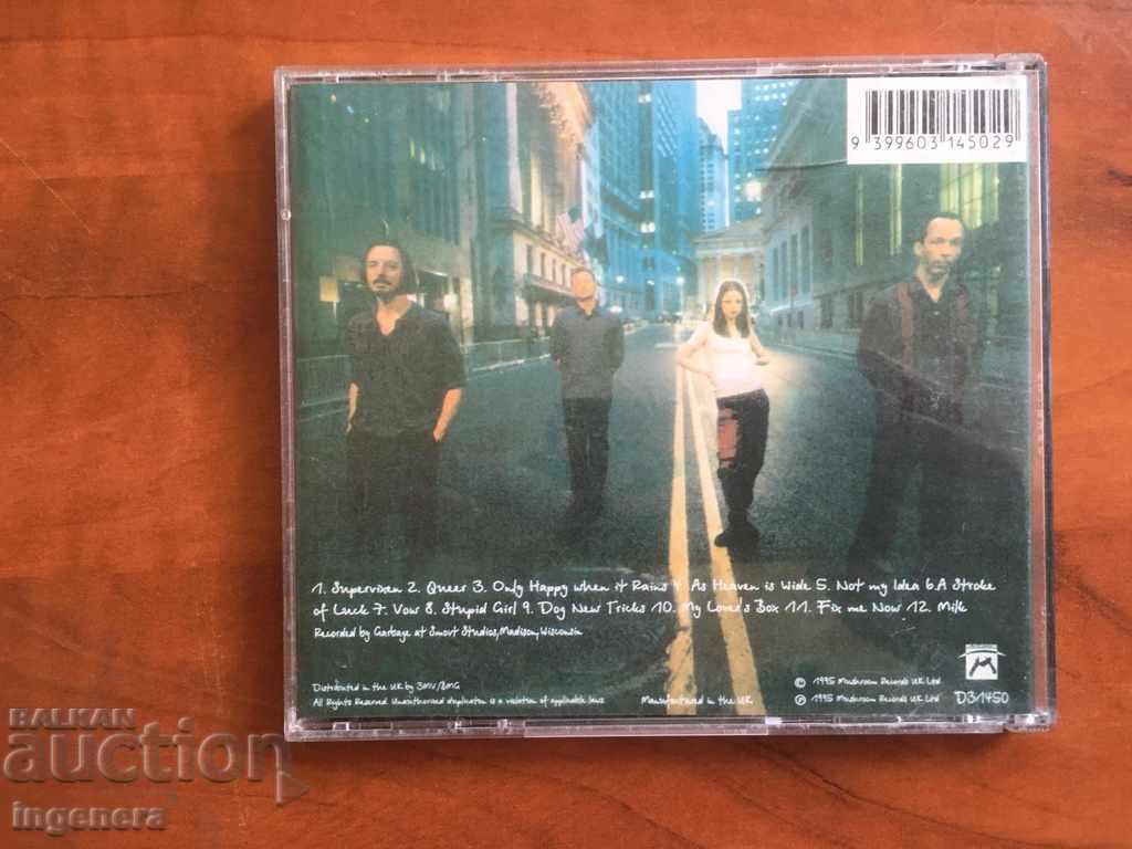 Auction CD CD MUSIC-GARBAGE Auction CD CD MUSIC-GARBAGE