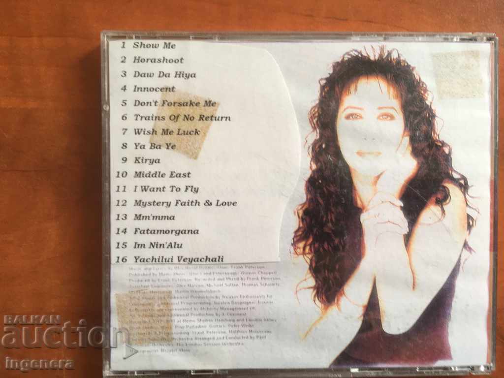 Auction CD CD MUSIC-OFRA HAZA Auction CD CD MUSIC-OFRA HAZA