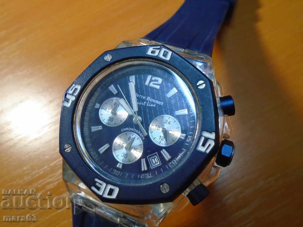 Auction Pierre Bonnet Sport Line chronograph Auction Pierre Bonnet Sport Line chronograph