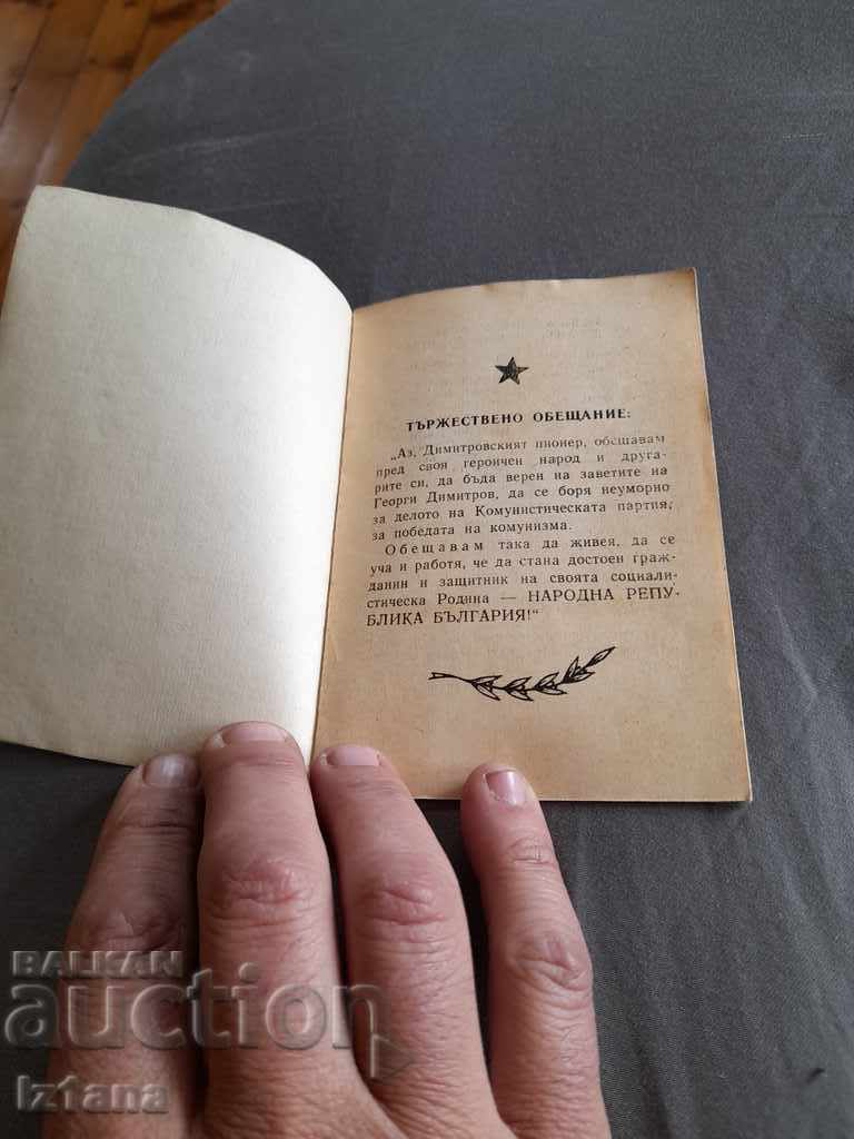 An old Pioneer book with price 20.00 BGN | € 10.23 An old Pioneer book with price 20.00 BGN | € 10.23