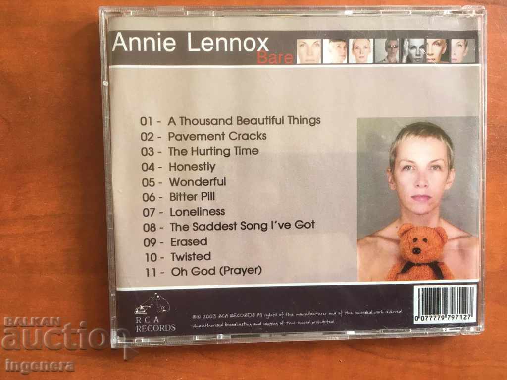 CD CD MUSIC-ANNIE LENNOX with price 4.00 BGN | € 2.05